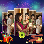 Diwali Photo Video Maker أيقونة