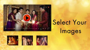 برنامه‌نما Diwali Video Maker HD عکس از صفحه