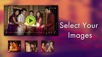 Diwali Video Maker with Music 2017 captura de pantalla 1