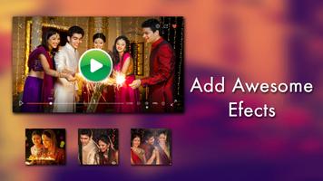 Diwali Video Maker with Music 2017 captura de pantalla 2