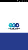 NPR New Parts Ricambi Cartaz