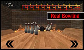 3D King bowling Affiche