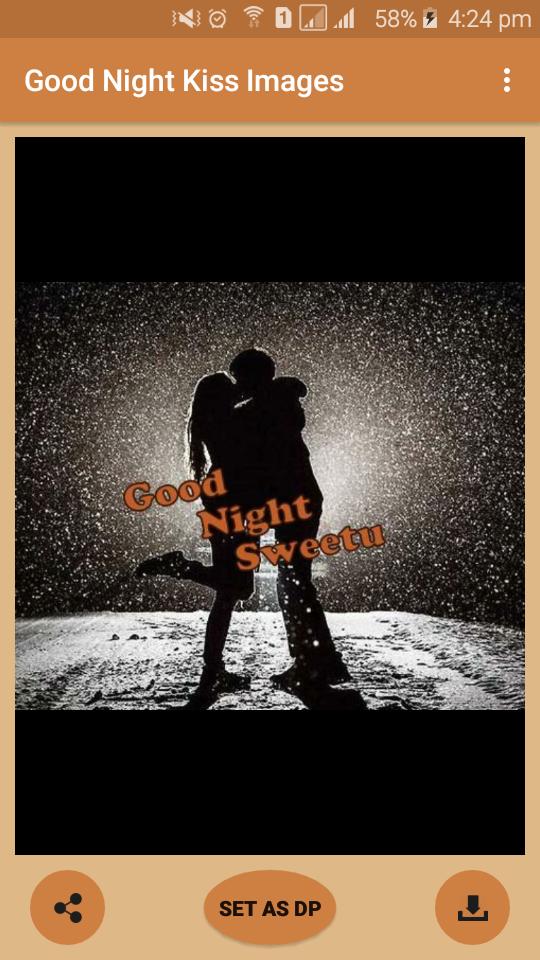 Описание для Free Good Night Kiss Images.