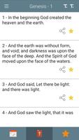 Bible KJV Free Simple Offline تصوير الشاشة 1