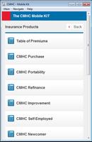 The CMHC Mobile KIT screenshot 2
