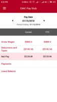 CMiC Pay Stub screenshot 2