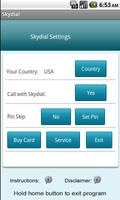 Skydial Android App plakat