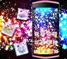 Glitter Stars Theme capture d'écran 3