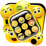 Leuke Emoji Vergrendelscherm-icoon