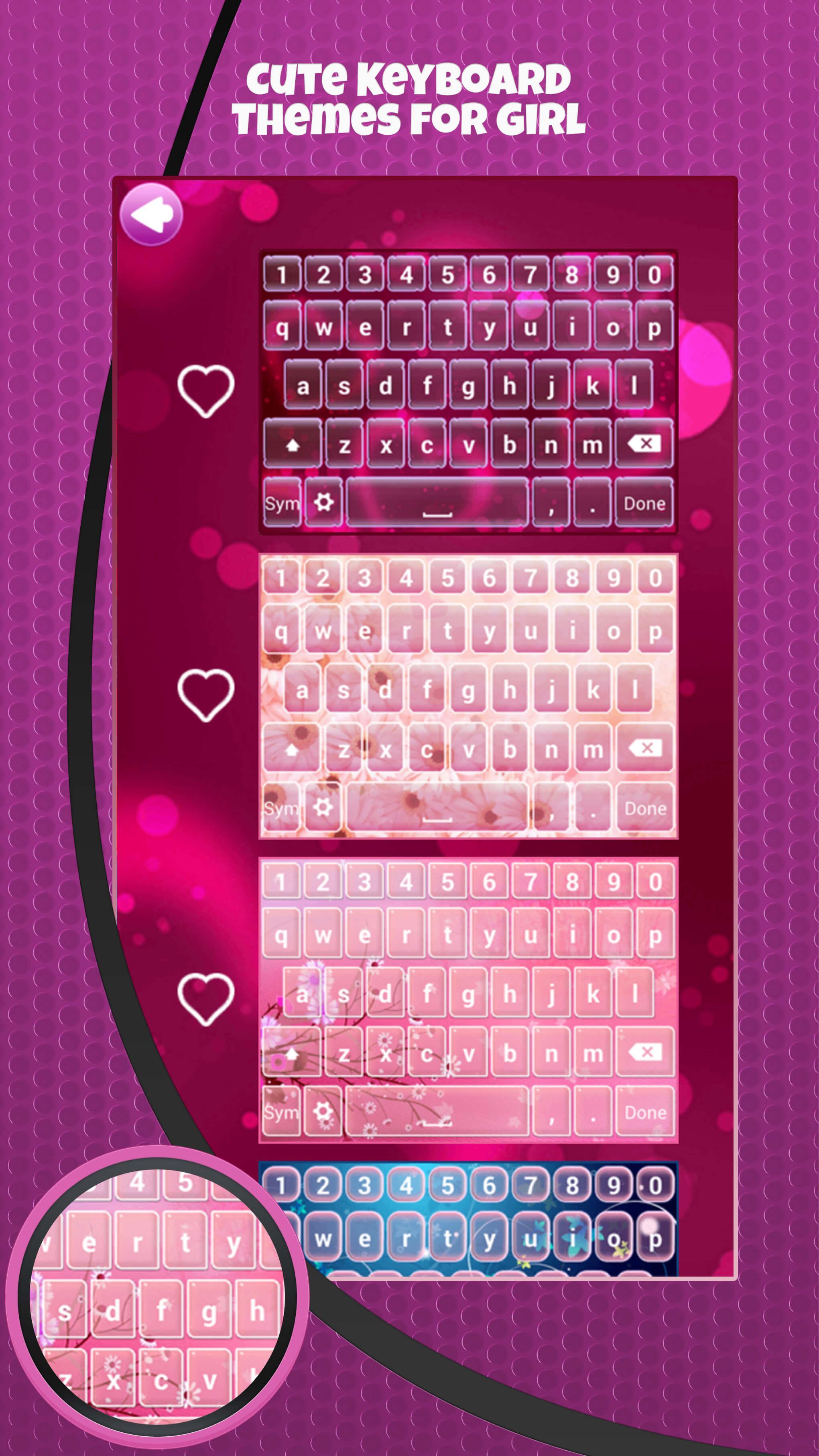 Cute Keyboard Wallpaper For Girls - Designed for ios 8, keyboard