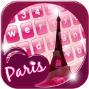 Cute Paris Keyboard for Girls APK