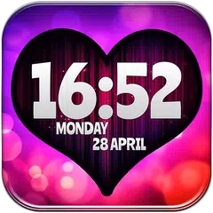Love Digital Clock APK download