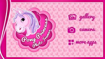 Poney Cadres Princesse Photo Affiche