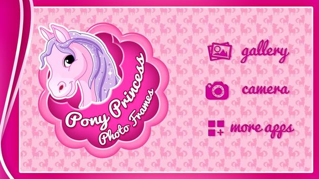 Pony Princess Photo Frames poster
