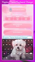 Puppies Theme Keyboard Changer poster