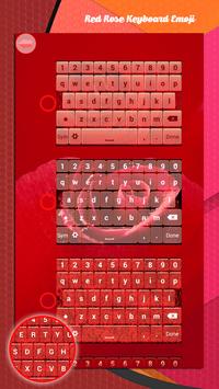Red Rose Keyboard Emoji screenshot 1