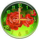 गुलाब के फूल घड़ी विजेट APK