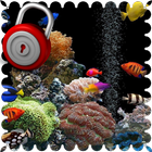 Aquarium Fish 3D Lock Screen icône