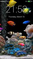Aquarium Fish 3D Lock Screen 스크린샷 3