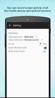 2 Schermata REC Screen Recorder HD