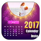 Calender Insta Frame 2017 icône