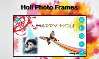 Holi Photo Frame poster