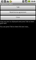 Clipboard Talker screenshot 1