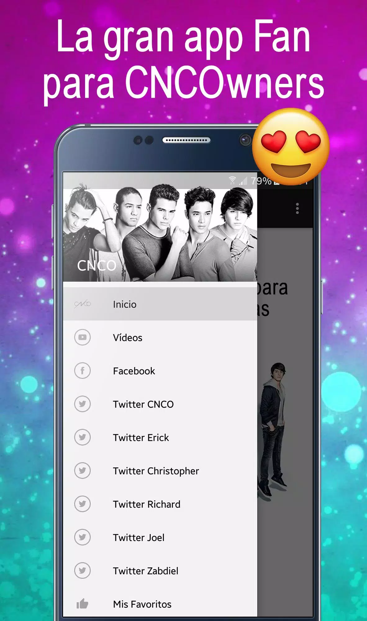 CNCO. Gran APP Fan CNCOwners. Vídeos y Canciones. APK per Android Download CNCO. Gran APP Fan CNCOwners. Vídeos y Canciones. APK per Android Download