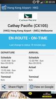 Hong Kong Airport: Flight tracker syot layar 2