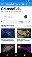 Science News Daily & Discoveries Fast Science News poster