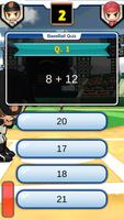 Baseball Fury Math Game capture d'écran 2