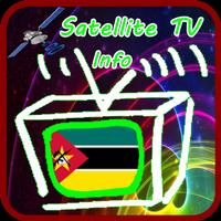 Mozambique Satellite Info TV Affiche