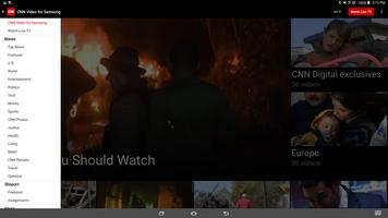 1 Schermata CNN for Samsung Galaxy View