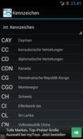 Kennzeichen, Vorwahlen, Listen 截图 1