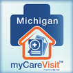 آیکون‌ myCareVisit Michigan