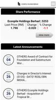 Econpile Holdings Berhad captura de pantalla 1