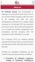 EA Holdings Berhad اسکرین شاٹ 3