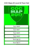 Map For COC 2017 Affiche