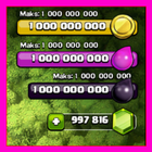 Hack for coc new gems 999 (Prank) icon