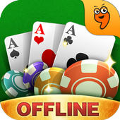 Teen Patti Offline♣Klub-The only 3patti with story icône