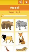 Kids Jigsaw Puzzle: Animal پوسٹر