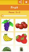 孩子 拼图游戏: 水果 海报