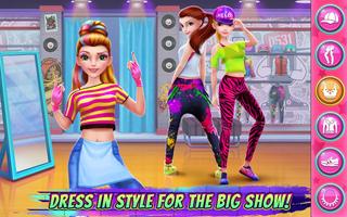 Hip Hop Dance School Game پوسٹر