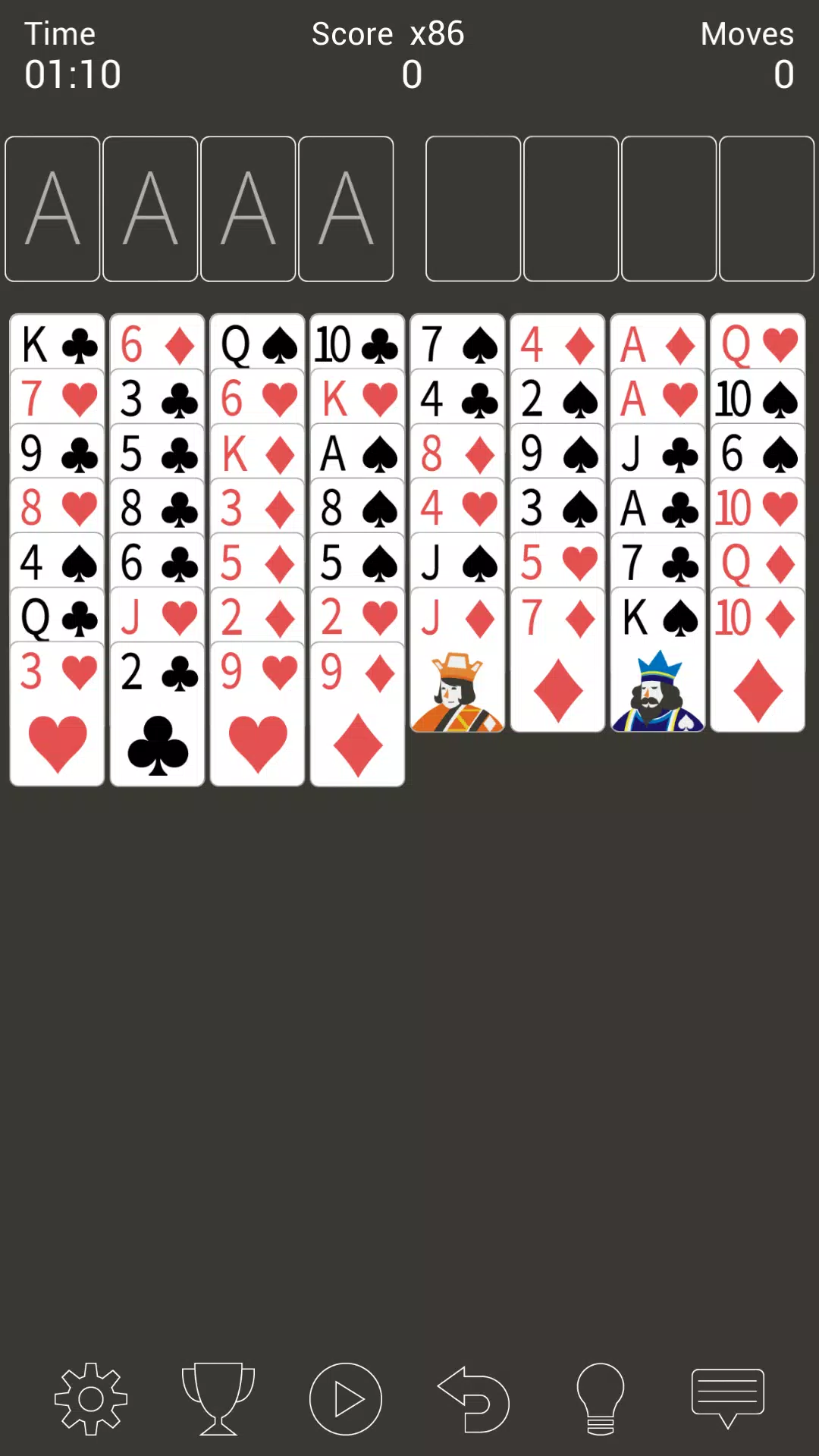 Android向けのフリーセル 無料 定番人気のシンプルトランプゲーム Apkをダウンロードしましょう