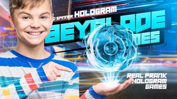 Hologramm Beyblade Spiele Hand Spinner Spielzeug Plakat