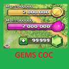 Gems Clash of Clans-icoon