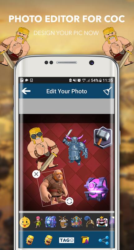 Photo Editor For Clash of Clans (coc) for Android - APK 