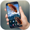 Cockroach Run On Mobile Screen - Scary Joke