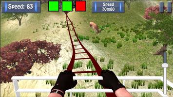 برنامه‌نما Extreme Roller Coaster Ride 3D عکس از صفحه