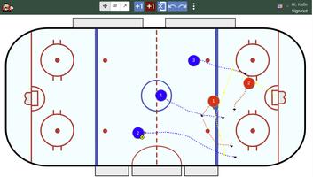 ICEHOCKEY Coach Aide Affiche